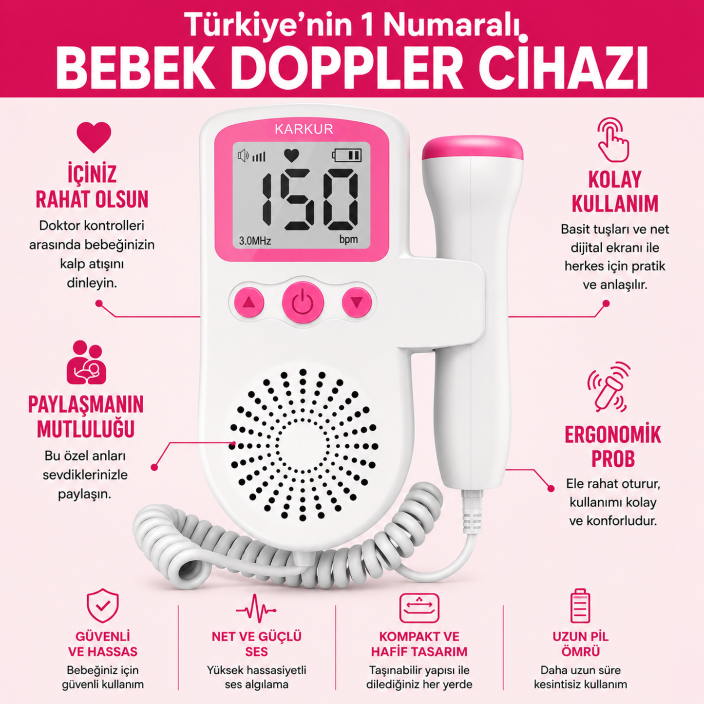 KARKUR FETAL DOPPLER™